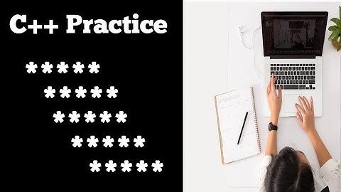 #63 C++ Programming Questions Practice : Star Pattern 39