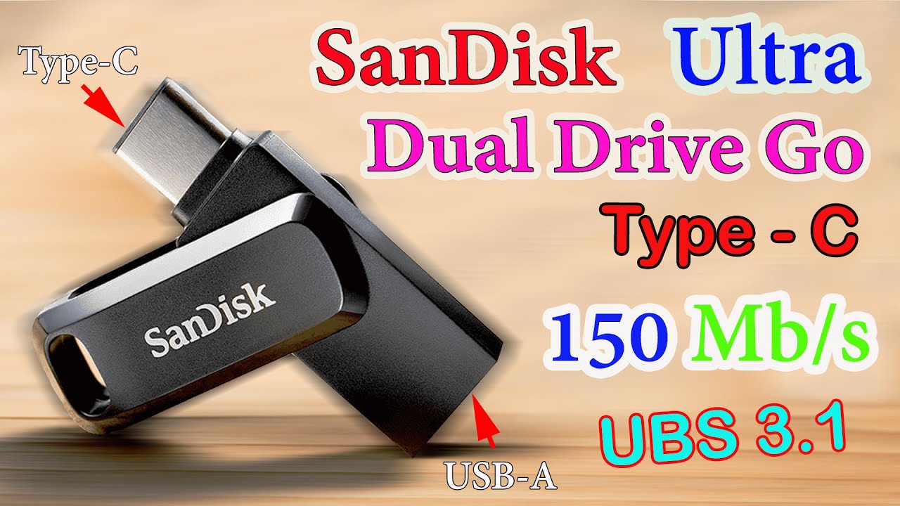 Sandisk Ultra Dual Drive USB Type-C 64 Go