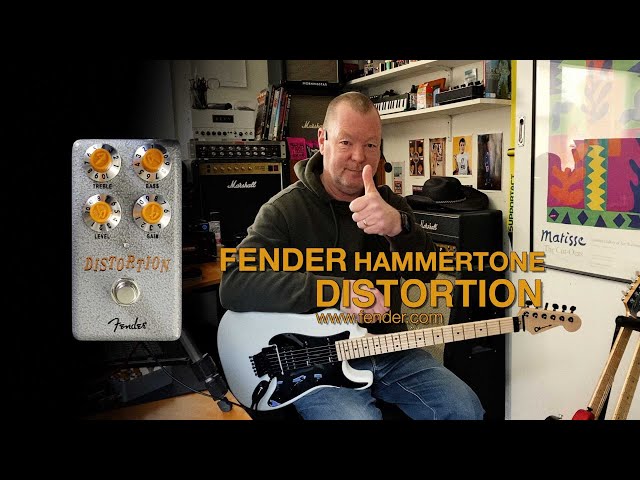 Гитарная педаль эффектов FENDER PEDAL HAMMERTONE DISTORTION