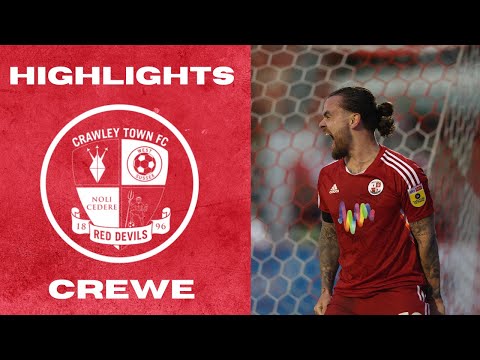 Crawley Town Crewe Goals And Highlights