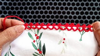 Supper Easy Crochet Lace Pattern | Crochet Dupatta Border Design for Beginners.