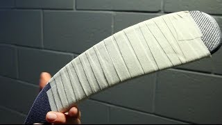 How to Tape a Hockey Stick - Blade