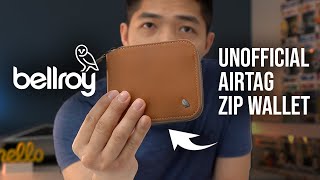 The Best Airtag Wallet? | Bellroy Zip Wallet Review