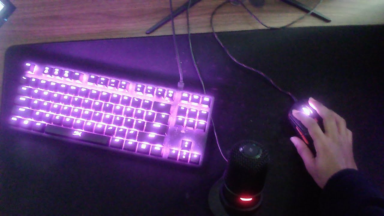 ASMR Red Switch Keyboard Sounds Late Game Arena😴 YouTube