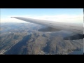 SAS B737 Landing At Bergen Lufthavn Flesland [Turbulence]