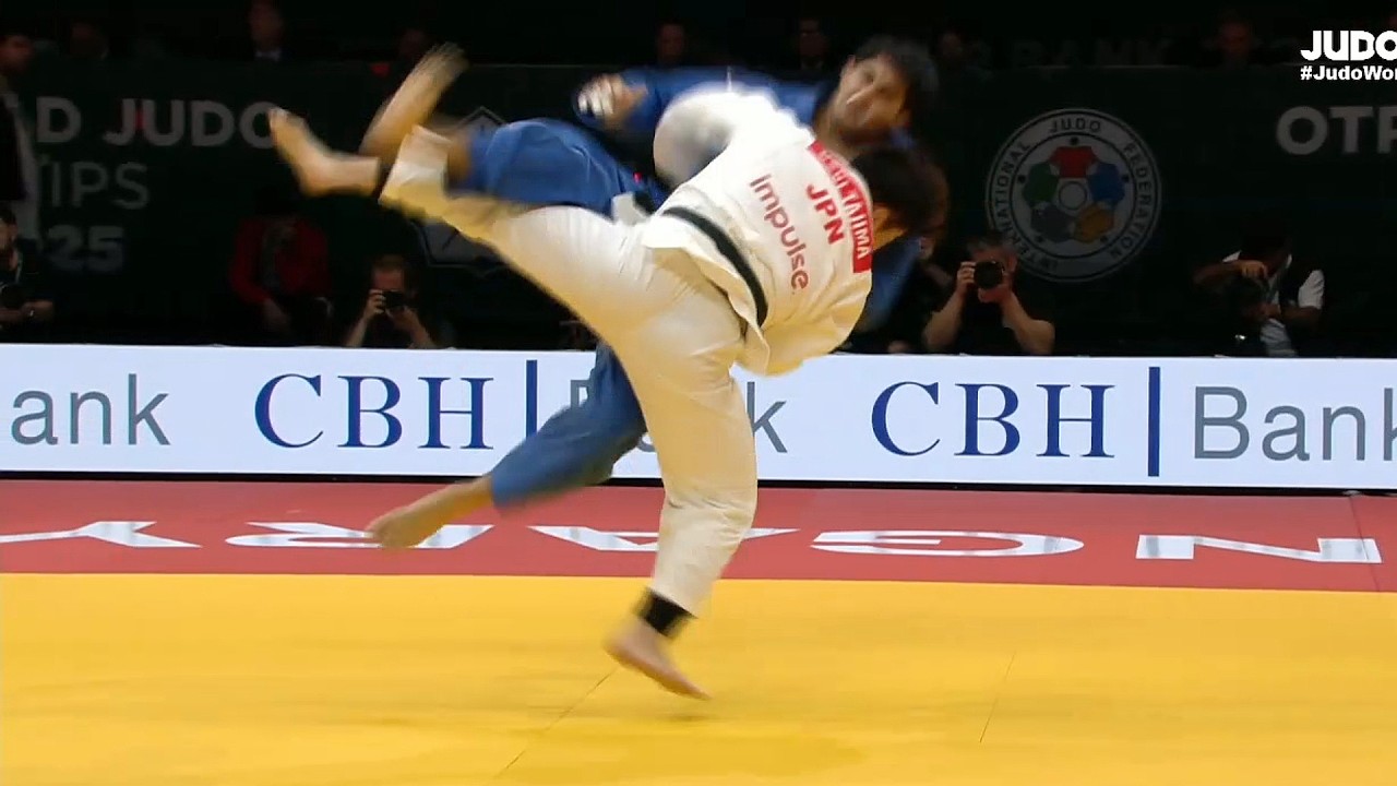 Редкие и необычные техники на Чемпионате мира по дзюдо 2025 года
