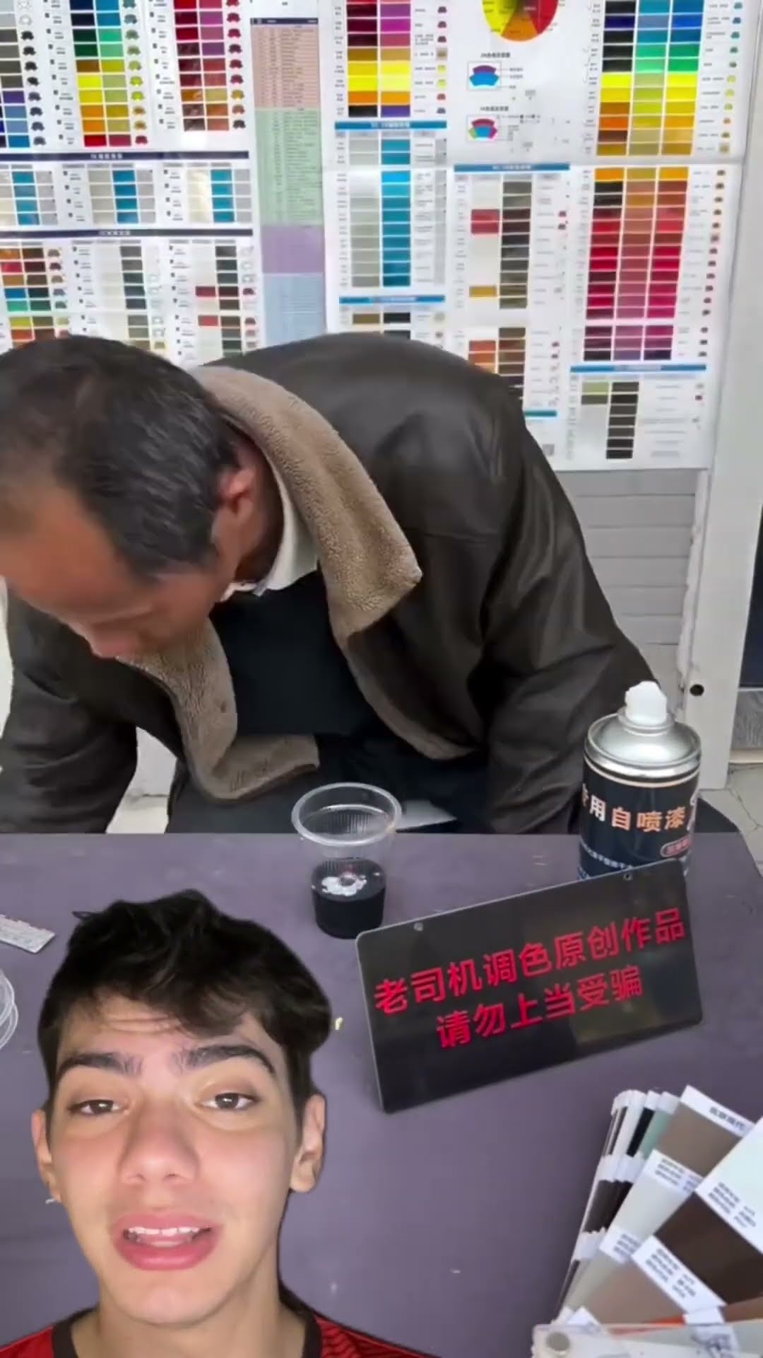 O pintor mais bem pago do mundo acerta a cor exata em qualquer desafio! ??️ Impressionante!