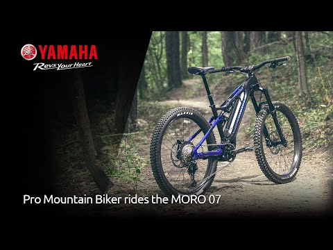 Pro Mountain Biker Rides The Yamaha MORO 07 (UK)