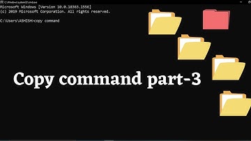 How to copy all files of the same extension using command prompt(CMD) || Copy Command Part-3.