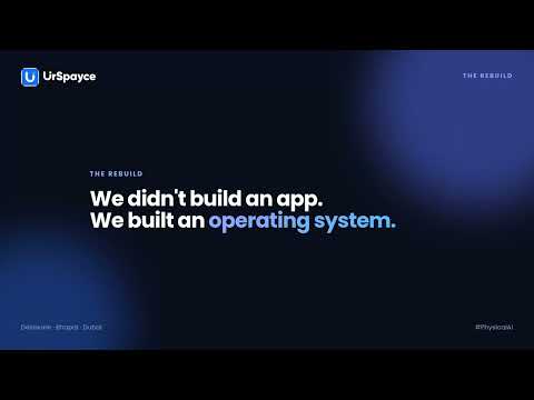 UrSpayce 2.0 — The AI-Native Workplace Platform