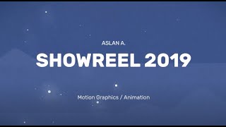 Motion Graphics Showreel 2019