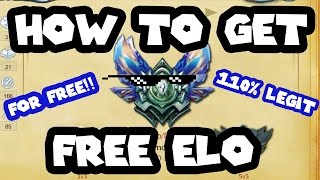 HOW TO GET FREE ELO(Just some random MLG League Vid making fun of 