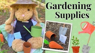 How to Make Gardening Supplies for Stuffed Animals