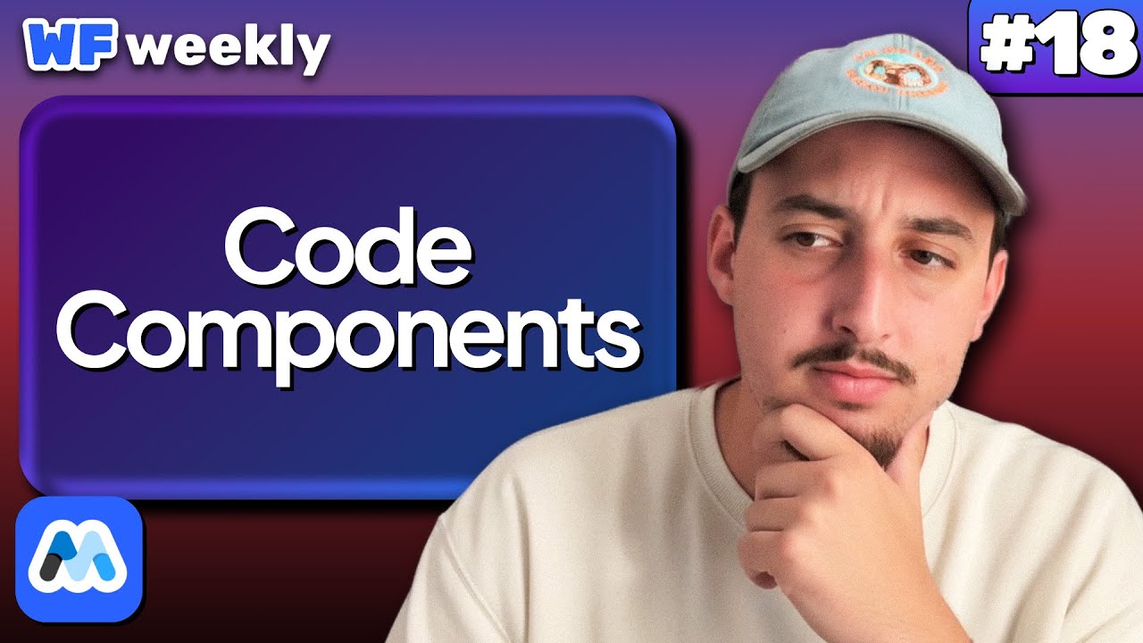 What Can You Do With Webflow Code Components? - YouTube