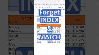 🔥Forget INDEX MATCH! Try This INDIRECT Formula Trick in Excel😱 #shorts