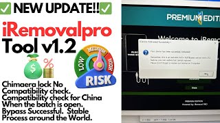 iRemoval Pro iCloud Unlock  Xr To 14 pro Max -  New Update 2024📱