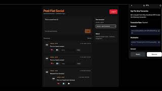 PFT Twitter Clone Demo - Blockchain Social network with MetaMask integration