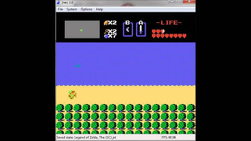 Zelda (Nes) Walkthrough Adventuring 2 Heart Containers - Magical Sword - Going to Dungeon 5