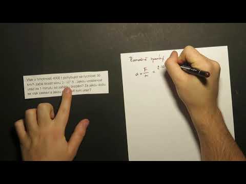 Video: Jaký je příklad Newtonova druhého pohybového zákona?