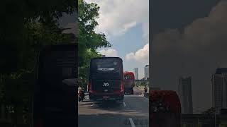 Relaxing Morning Drive POV – City Traffic, Buses &amp; Trucks with Chill Music #shorts #streetview #bus