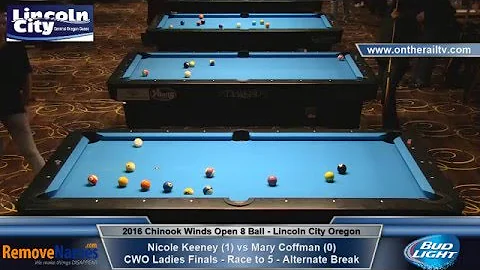 2016 CWO Womens Finals - Nicole Keeney vs Mary Cof...