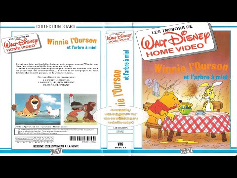 Opening & Closing to Winnie the Pooh and the Honey Tree 1987 VHS [European French 50fps HD]