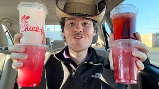 ChickfilA Cherry Berry Beverages Review