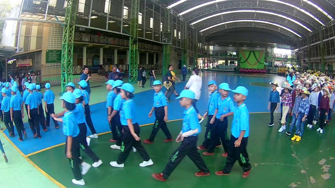 เดินพาเหรด กีฬาสี