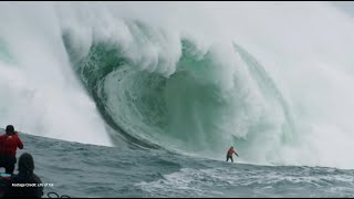 I tried surfing mavericks during its biggest swell (ever?) - STORY TIME