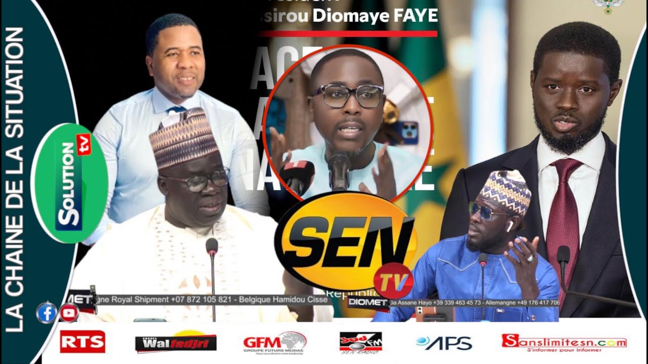 LE PR DIOMAYE FACE A LA PRESSE SA NDIOGOU SE MOQUE DE D-MEDIA...BOUGNOU GNEUWONE MEUNE NAGNO..