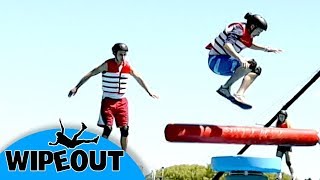 Duck, Duck, Goose 🦆 | Total Wipeout Official | Clip