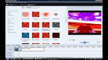 How to add effects for your video with Windows Movie Maker.