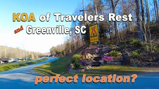 KOA of Travelers Rest/N.Greenville SC, Great Location