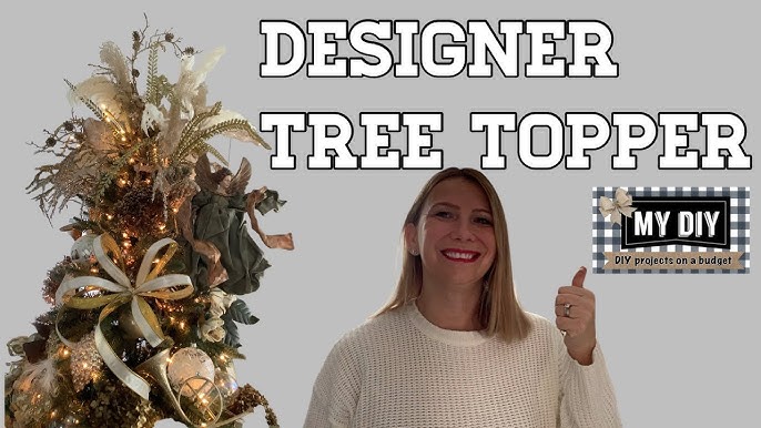 How to ribbon a Christmas tree, THIN VELVET RIBBON TREND