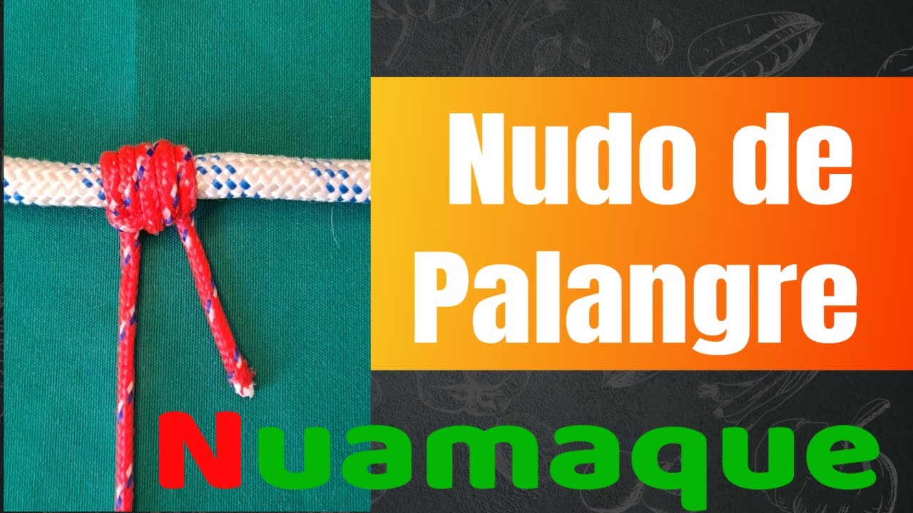 Nudo y funcionamiento de un palangre.