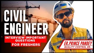 Fresher Civil Engineer interview questions (2022)#civilengineering #civilengineer