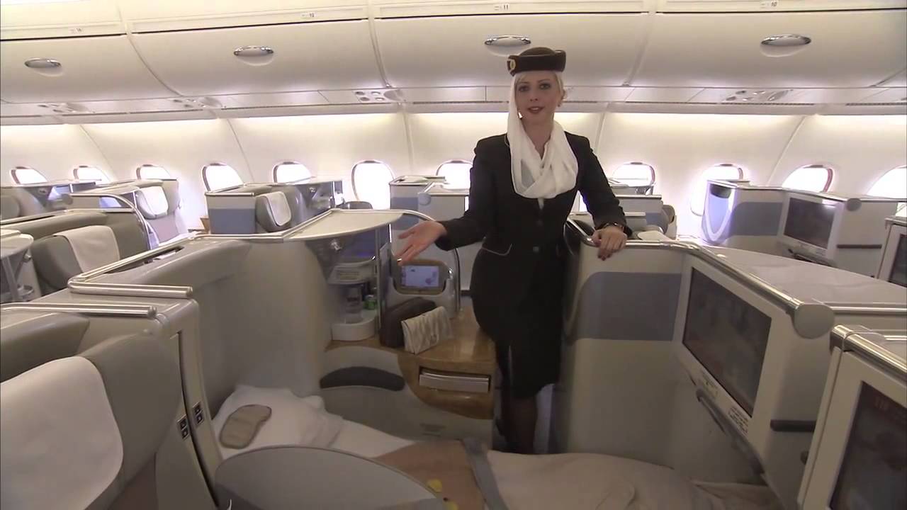 Emirates A380 On Board Cabin Tour