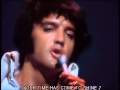 Elvis - Bridge Over Troubled Water e The Wonder Of You (Legenda em Inglês)