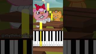 Powered By Sadness (@skagglesthesquirrel) | Easy Piano Tutorial #shorts #happytreefriends