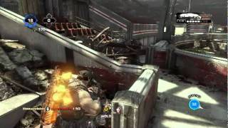 Gears of War 3 BETA: Thrashball KOTH - Controlling Concessions