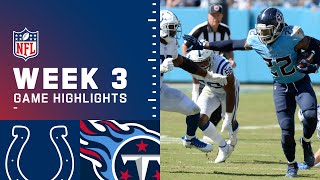 Colts vs. Titans Week 3 Highlights | NFL 2021