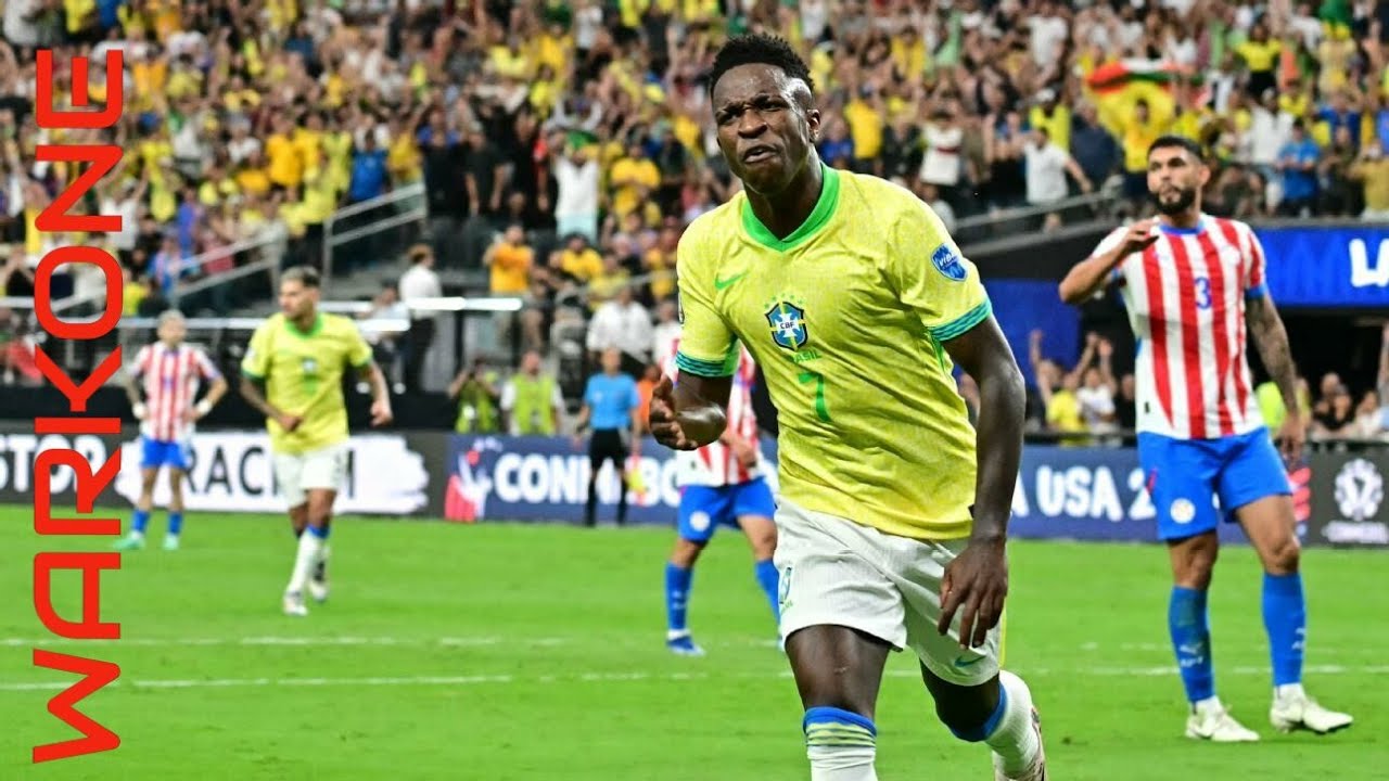 Copa America- Brasil vs Paraguay - Partido Completo