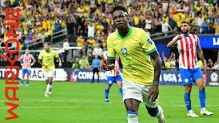 Copa America- Brasil vs Paraguay - Partido Completo