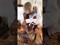 👉🥱99 year old Baba's amazing artwork from👈😱👉 goat skin