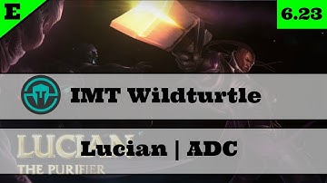IMT Wildturtle | Lucian Pro Gameplay | Season 7 | 6.23 Lucian ADC | Lucian vs Ezeral