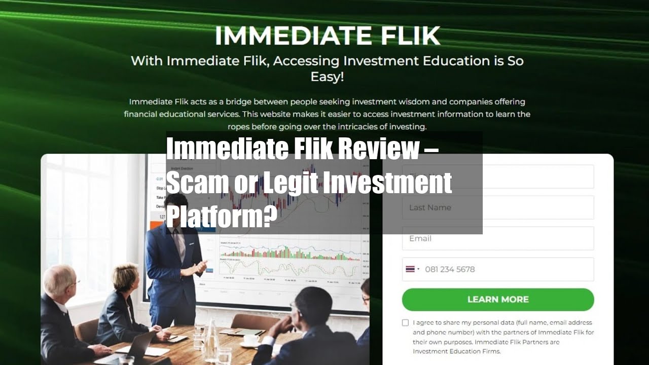 Immediate Flik Review – Scam or Legit Investment Platform?