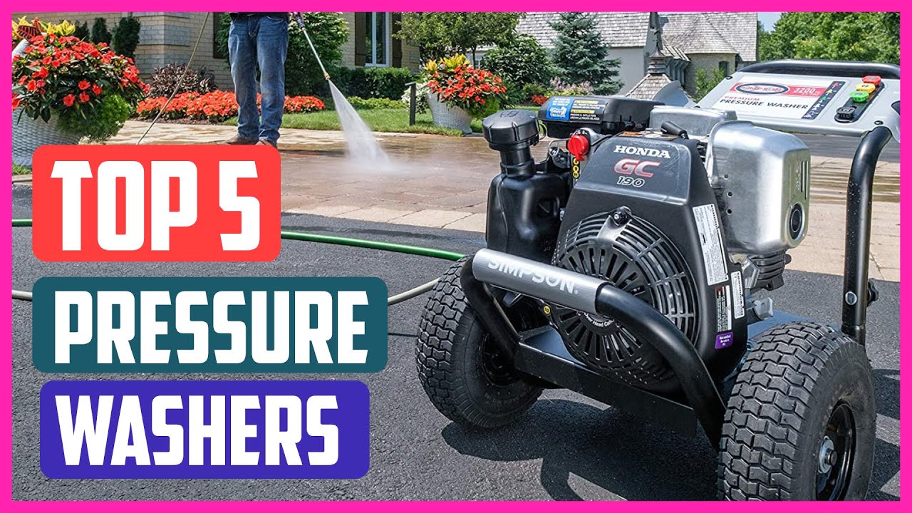Top 5 Best Pressure Washers 2021 Reviews YouTube