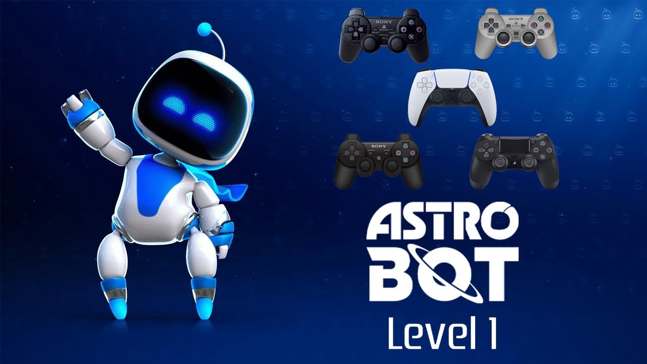Astro Bot Walkthrough Level 1 - YouTube