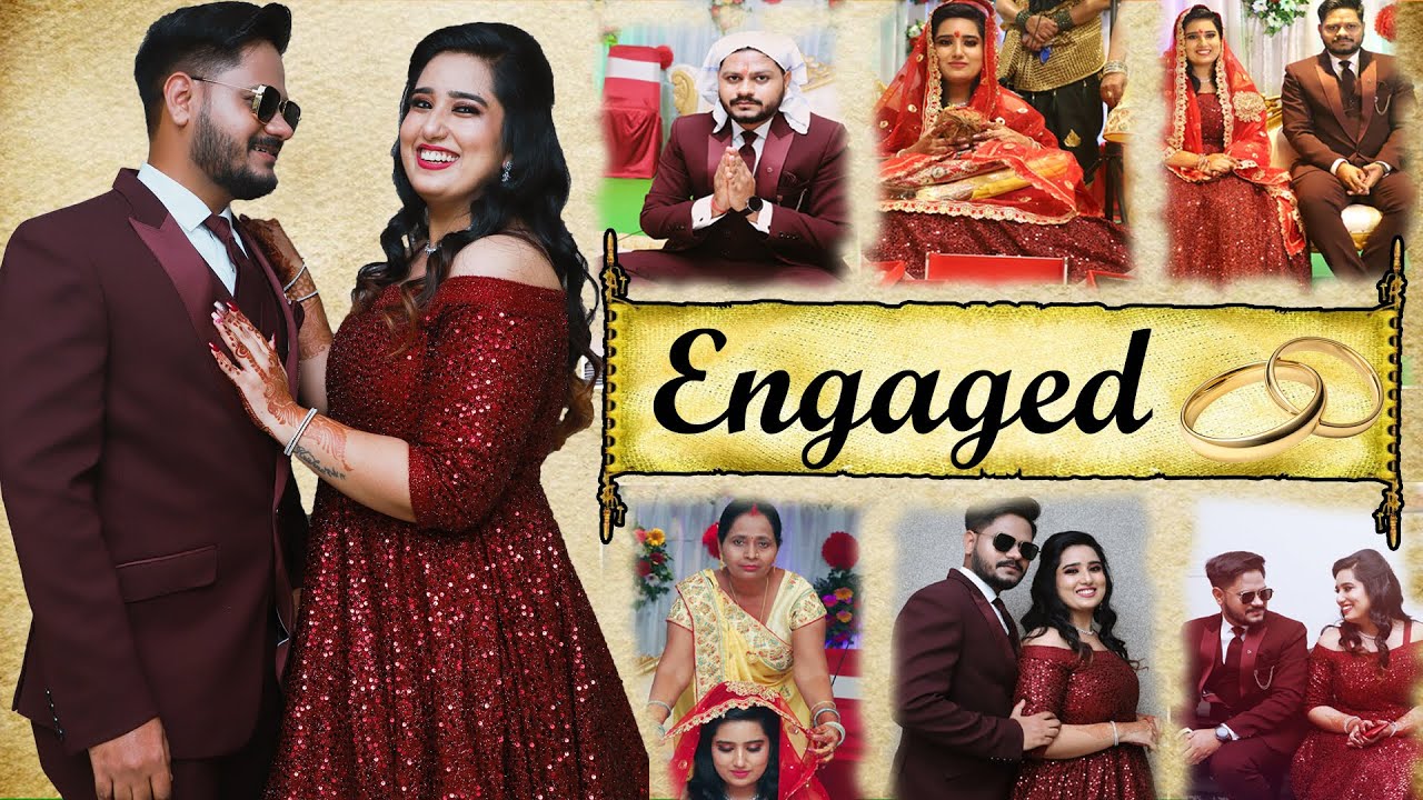 We are Engaged, Finally After 7 Years Of Relationship | Ring Ceremony 💍 | Krishna & shilpa