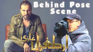 Ertugrul Photograph Poses Behind Scene Ertugrul Ghazi | Wasee Tv